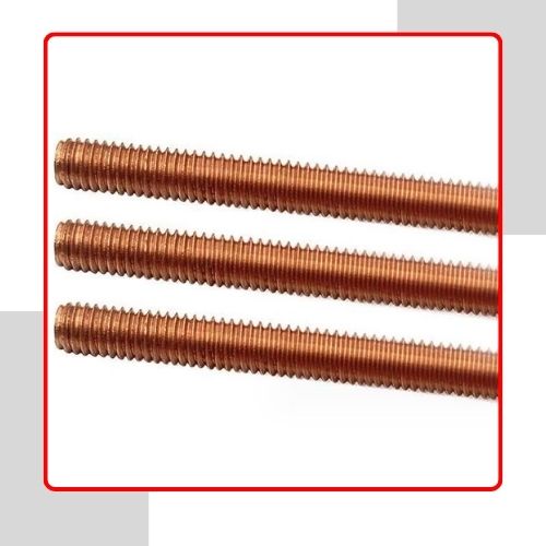 Copper Nickel Metric Threaded Rods in india