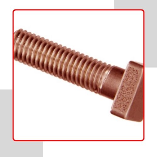 Copper Nickel Square Bolt in india