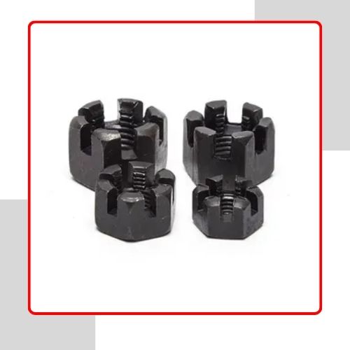 Mild Steel Castle Nuts india