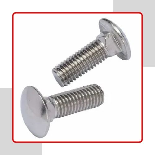 SS 316L Carriage Bolt in india