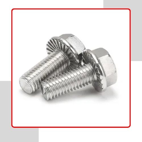 Stainless Steel 347H Hex Flange Head Bolt in india